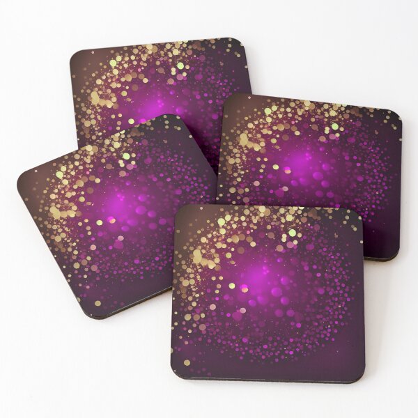 Item preview, Sparkling Gold & Magenta Inspired by the Glamour of Luxury Gold Dust designed and sold by HiArtify ❤️.