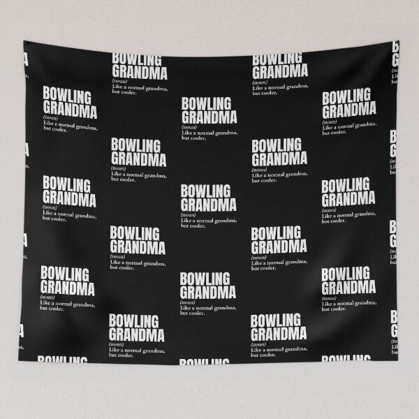 Item preview, Funny Bowling Grandma Definition designed and sold by LaughingHorseCo.