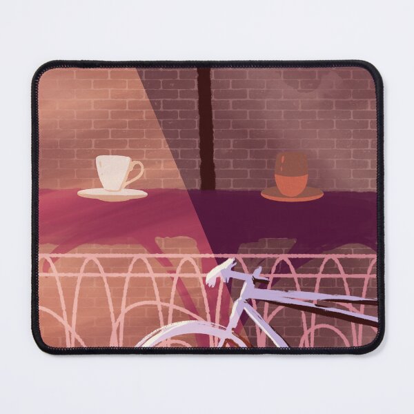 Item preview, Romantic Coffee Shop designed and sold by inkpie.