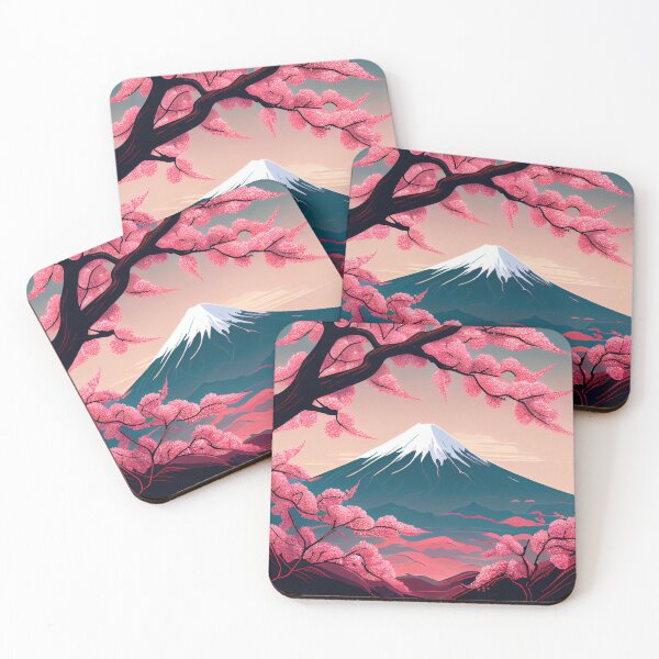 Item preview, Mount Fuji & cherry blossoms 1 designed and sold by Laguardia3D.