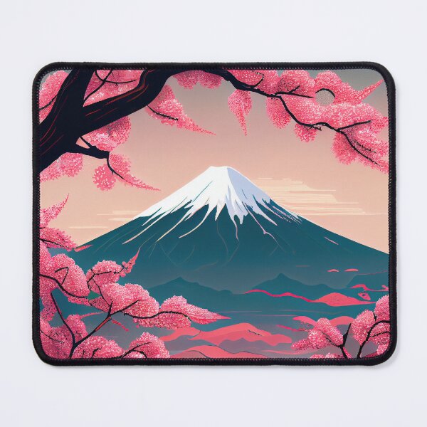 Item preview, Mount Fuji & cherry blossoms 1 designed and sold by Laguardia3D.