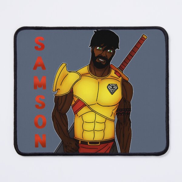 Item preview, Samson the Black Lion Gold Armor (Red) designed and sold by MDHairston2.
