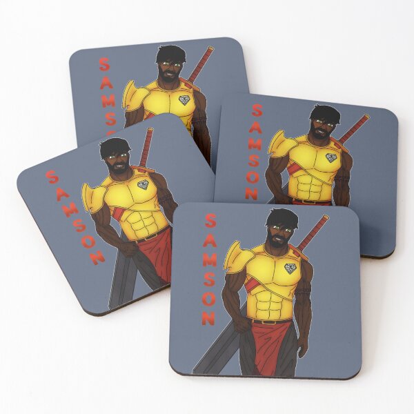 Item preview, Samson the Black Lion Gold Armor (Red) designed and sold by MDHairston2.