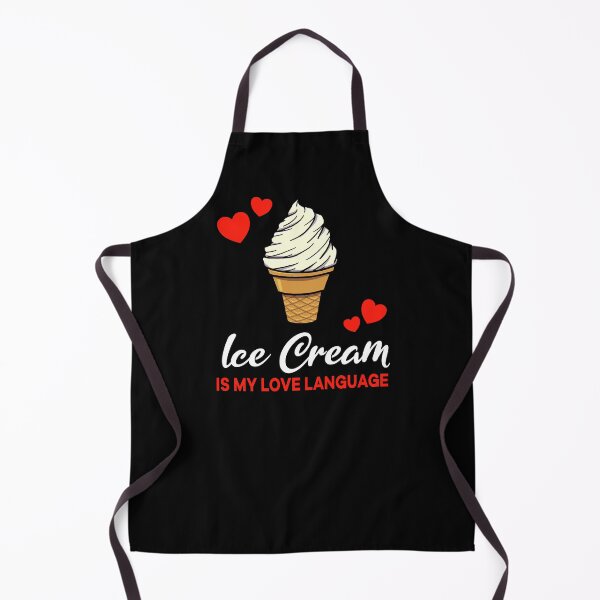Item preview, Vanilla Ice Cream is my Love Language Funny designed and sold by jonmlam.