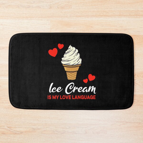 Item preview, Vanilla Ice Cream is my Love Language Funny designed and sold by jonmlam.
