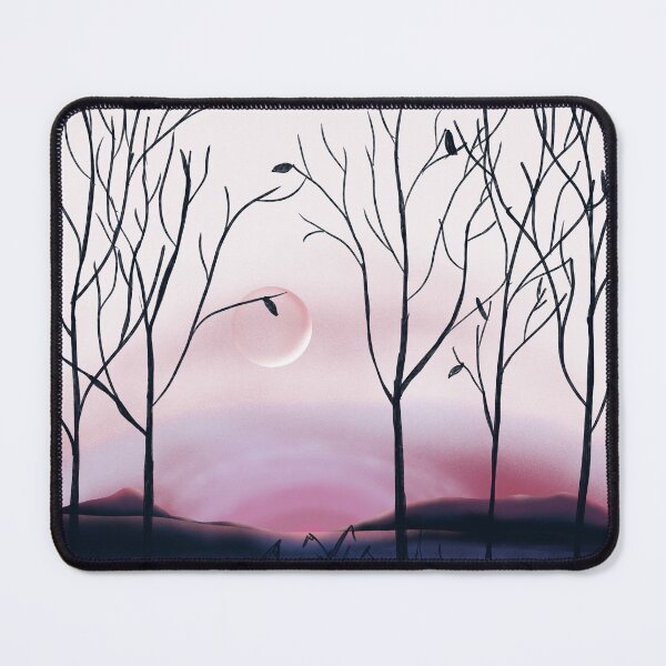 Item preview, Misty Morning Waxing Crescent designed and sold by R-W-D.