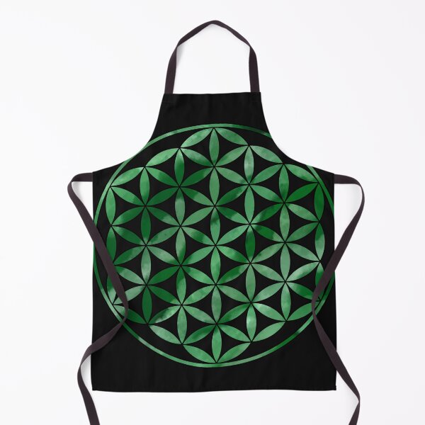 Item preview, Flower of Life Green designed and sold by Enchantress Designs.