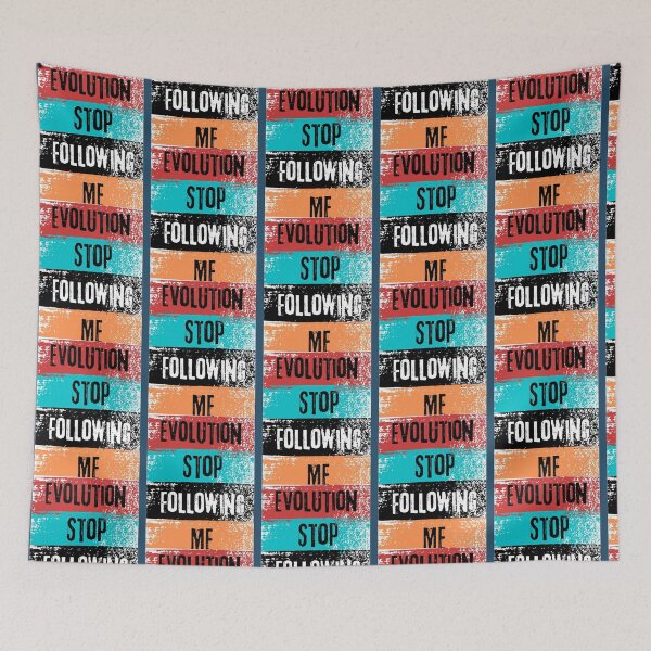 Item preview, Evolution Stop Following Me Sleeveless Top designed and sold by ProductionAppa.