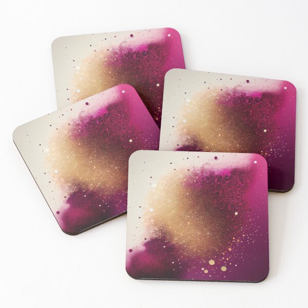 Item preview, Sparkling Gold & Magenta Inspired by the Glamour of Luxury Gold Dust designed and sold by HiArtify ❤️.