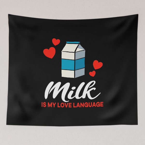 Artikelvorschau, Milch ist meine Liebessprache lustig entworfen und verkauft von jonmlam.