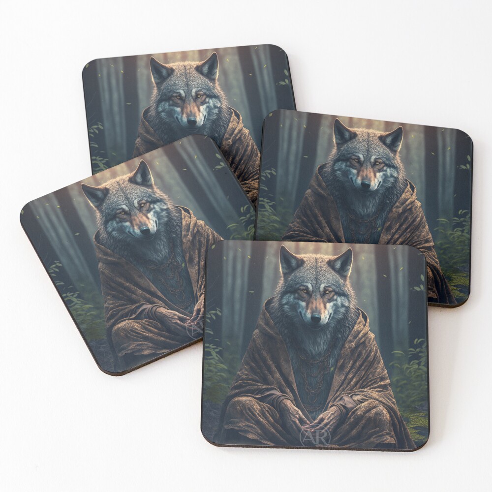 Item preview, Coasters (Set of 4) designed and sold by AlgorithmicReal.