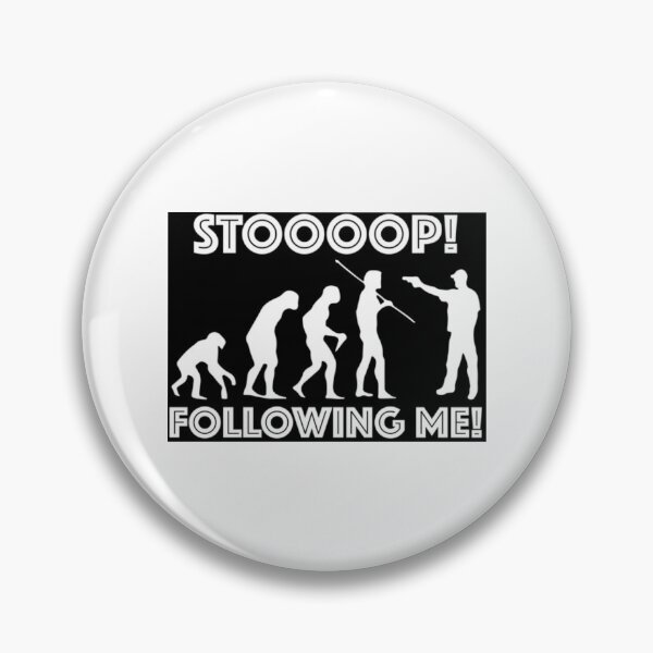 Item preview, evolution stop following me Chiffon Top designed and sold by ProductionAppa.