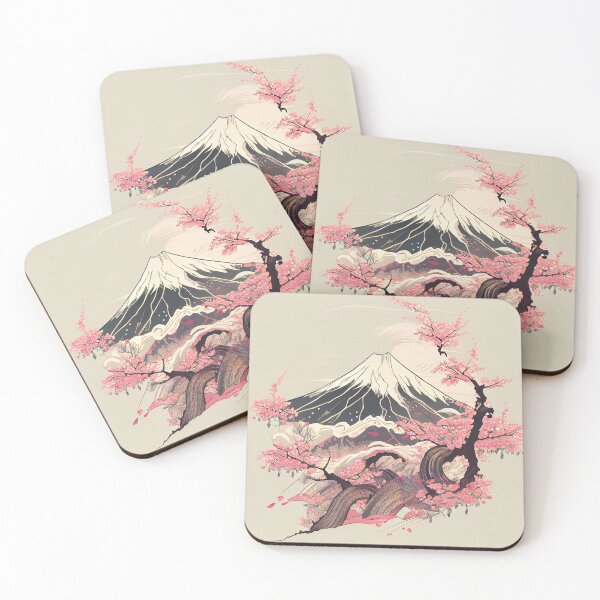 Item preview, Mount Fuji & cherry blossoms 4 designed and sold by Laguardia3D.
