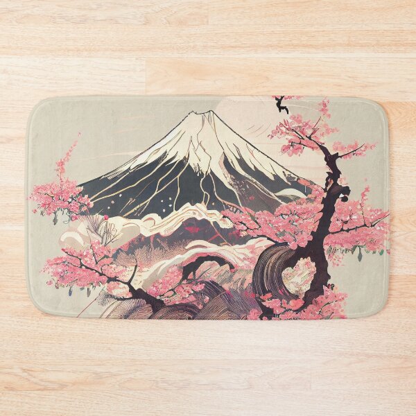 Item preview, Mount Fuji & cherry blossoms 4 designed and sold by Laguardia3D.