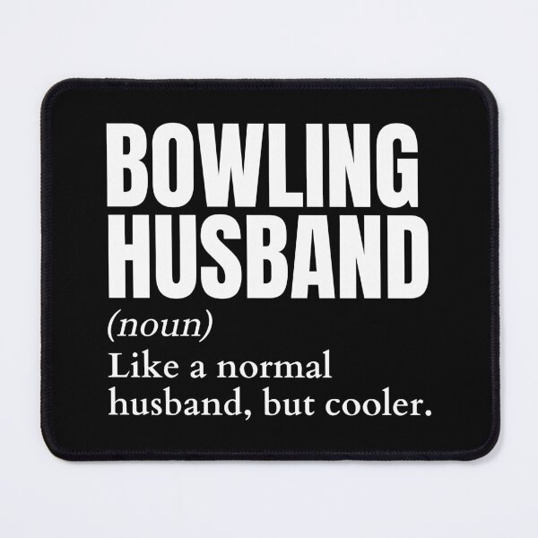 Item preview, Funny Bowling Husband Definition designed and sold by LaughingHorseCo.