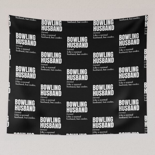 Item preview, Funny Bowling Husband Definition designed and sold by LaughingHorseCo.
