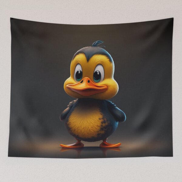 Aperçu de l'œuvre cut duck new 2023 créée et vendue par RedbubbleMuse.