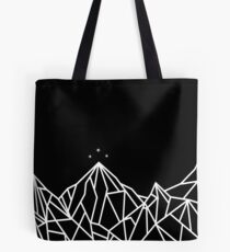 NIGHT COURT MOUNTAINS Tote Bag