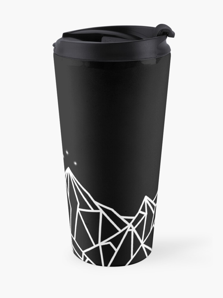 Alternate view of NIGHT COURT MOUNTAINS Travel Mug