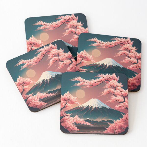 Item preview, Mount Fuji & cherry blossoms 5 designed and sold by Laguardia3D.