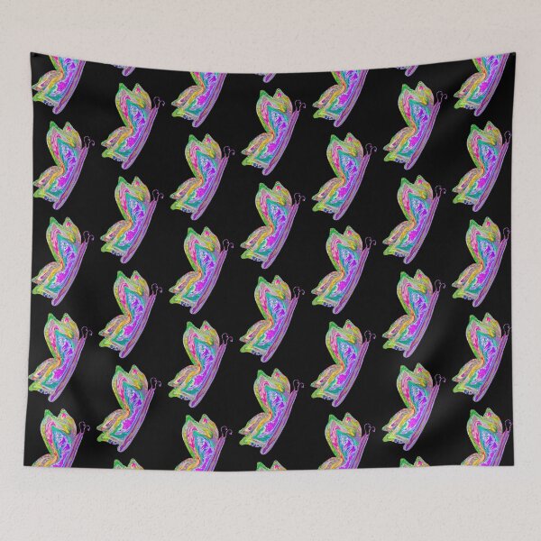 Item preview, Psychedelic Colorful Butterfly designed and sold by Deborah Camp.
