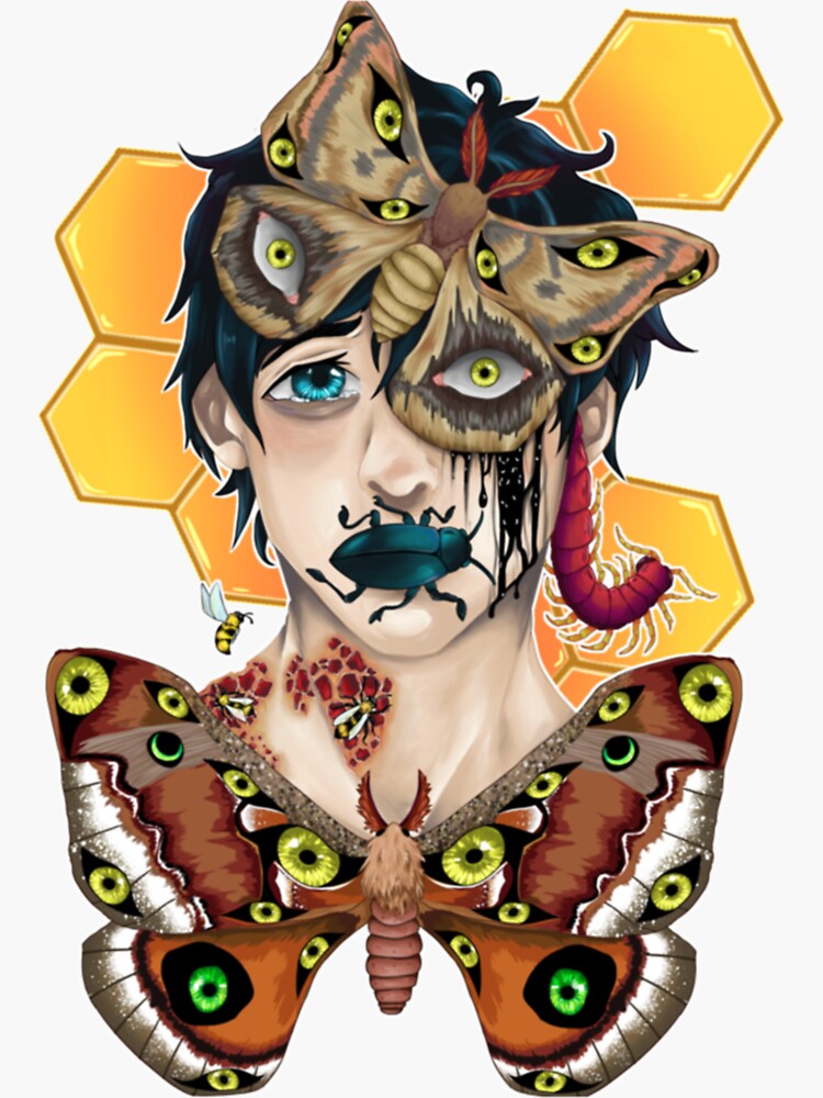 "Boys Will Be Bugs " Sticker for Sale by mitsayngon0 Redbubble