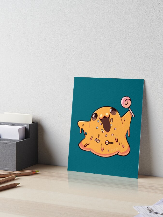 SCP-999 orange blob tickle monster Art Board Print for Sale by