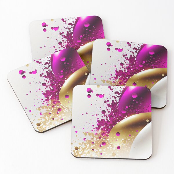 Item preview, Sparkling Gold & Magenta Inspired by the Glamour of Luxury Gold Dust designed and sold by HiArtify ❤️.