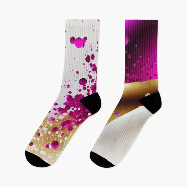 Aperçu de l'œuvre Sparkling Gold & Magenta Inspired by the Glamour of Luxury Gold Dust créée et vendue par HiArtify ❤️.