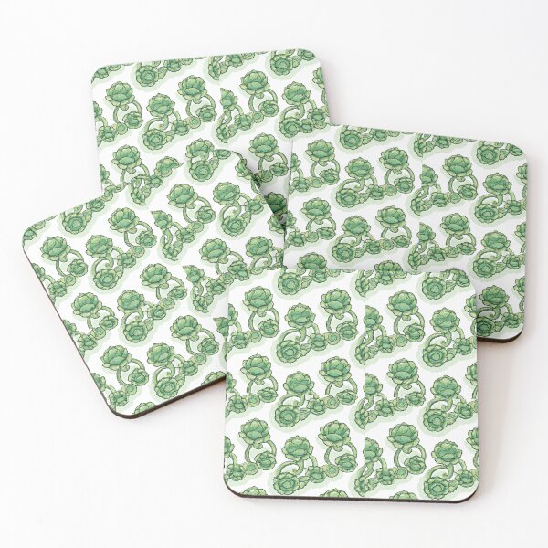 Item preview, succulents pattern, wallpaper, plant print designed and sold by sanerevolution.