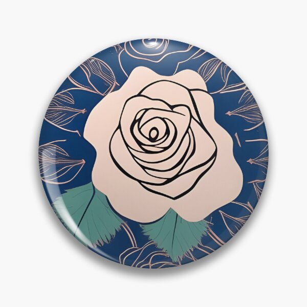 Artikelvorschau, Rose Gold Rose entworfen und verkauft von Poetic Patterns Studio.
