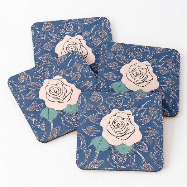 Item preview, Rose Gold Rose designed and sold by Poetic Patterns Studio.