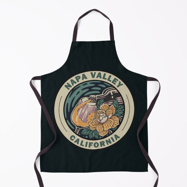 Item preview, Napa Valley California Travel Art Badge designed and sold by KrisSidDesigns.