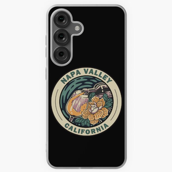Item preview, Napa Valley California Travel Art Badge designed and sold by KrisSidDesigns.
