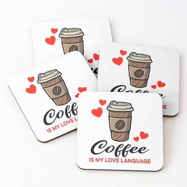 Item preview, Take Away Coffee is my Love Language designed and sold by jonmlam.