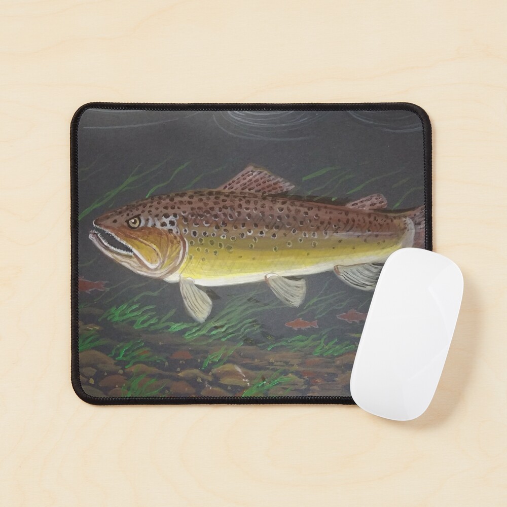 Brown trout in the stream Jigsaw Puzzle for Sale by Matt Starr