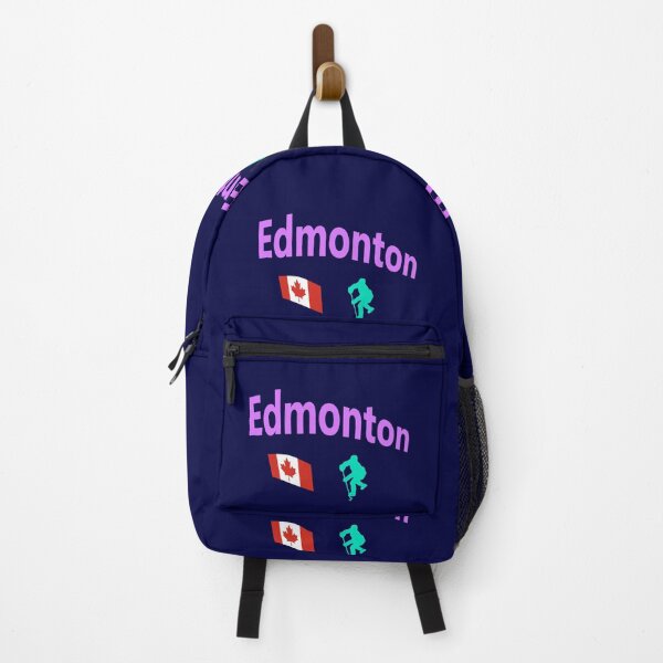 Item preview, Edmonton, Alberta Hockey abstract design designed and sold by lobodelnoir.