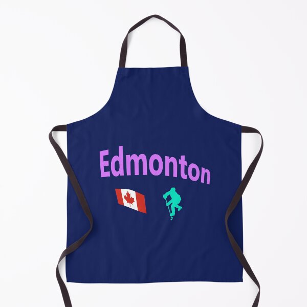 Item preview, Edmonton, Alberta Hockey abstract design  designed and sold by lobodelnoir.