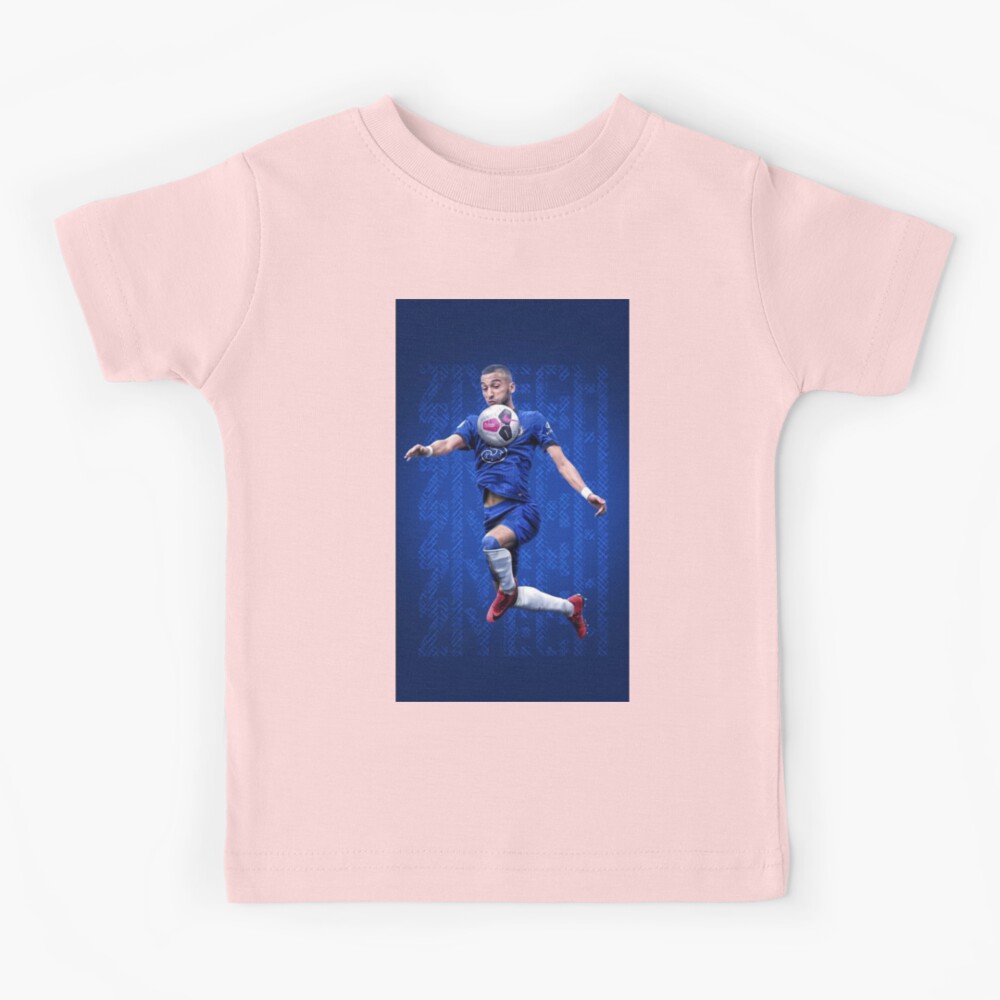 hakim ziyech football Kids T-Shirt for Sale by rubenspencer