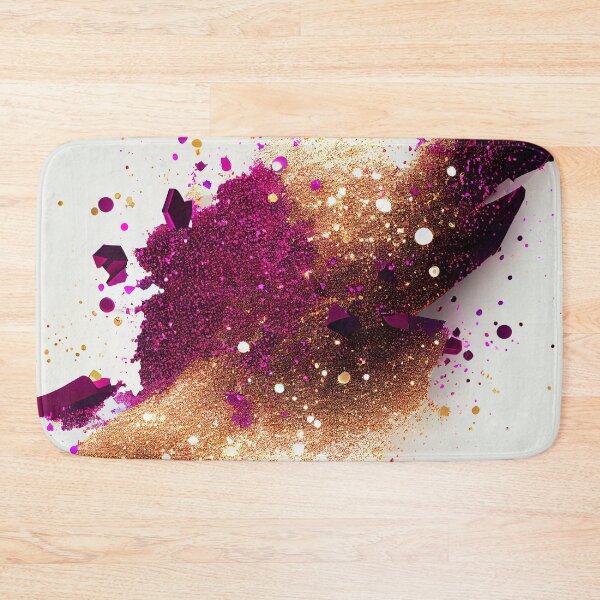 Item preview, Sparkling Gold & Magenta Inspired by the Glamour of Luxury Gold Dust designed and sold by HiArtify ❤️.