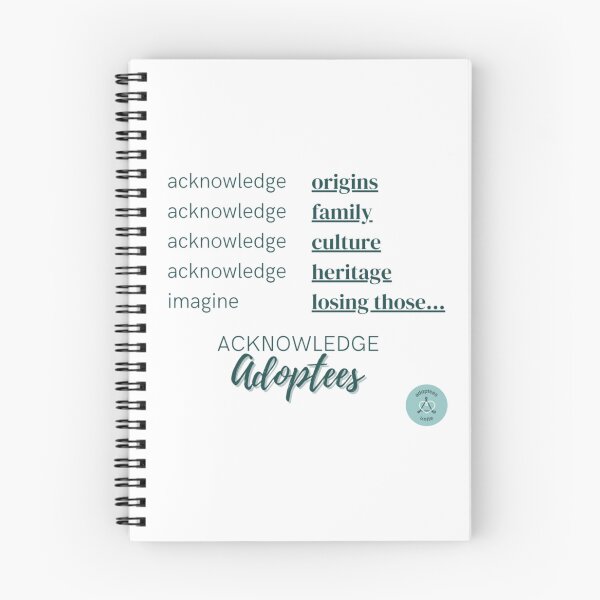 Item preview, Acknowledge Adoptees designed and sold by adopteesunite.