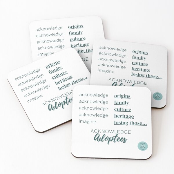 Item preview, Acknowledge Adoptees designed and sold by adopteesunite.