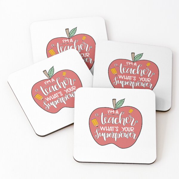 Item preview, Teaching is A Superpower Sticker designed and sold by trippyzipp.