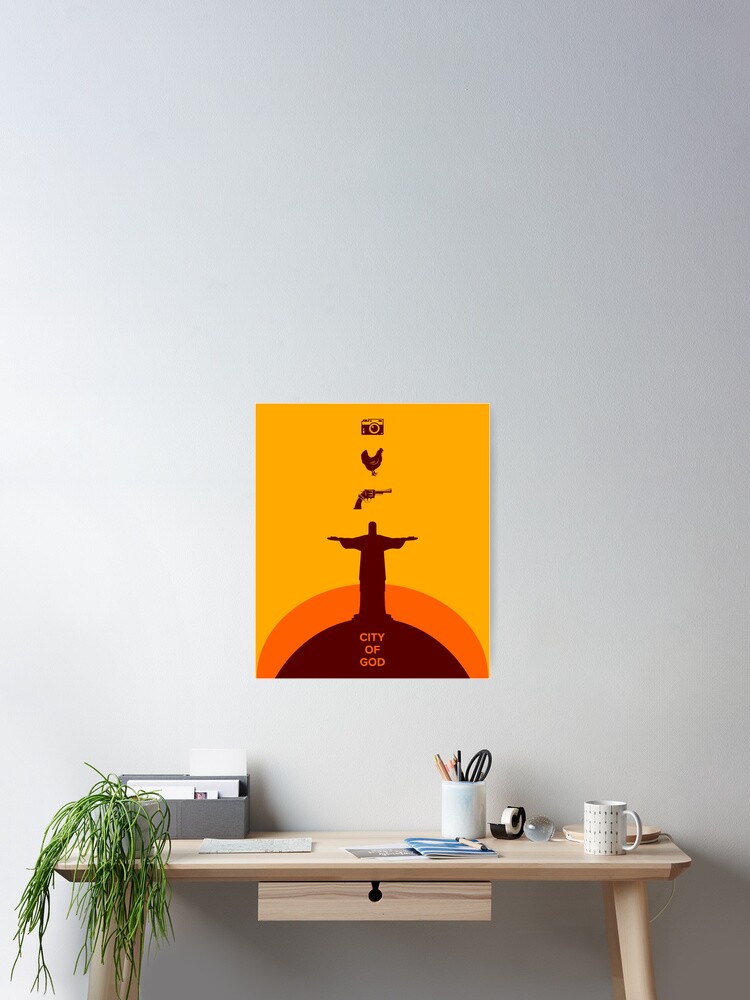 CITY OF GOD シティ オブ ゴッド　特大 ポスター 98cm×68cm Amazon.com: Posters USA - City of God Movie Poster GLOSSY