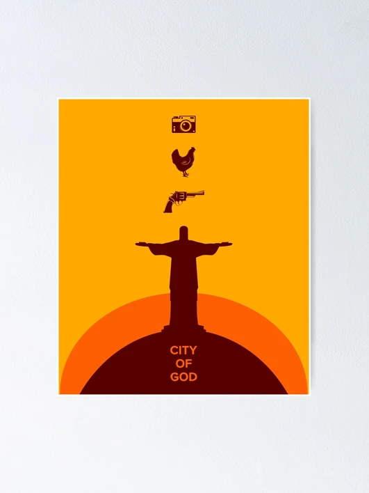 Amazon.co.jp: City of God Poster - 20