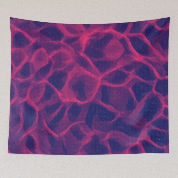 Item preview, Neon pink epithelial cell abstract art designed and sold by ArtByScience.