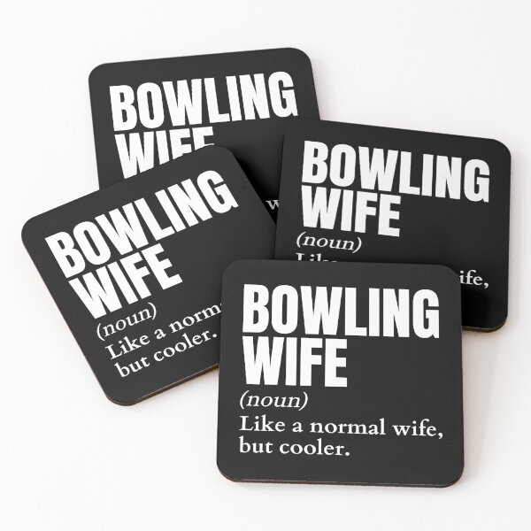 Item preview, Funny Bowling Wife Definition designed and sold by LaughingHorseCo.