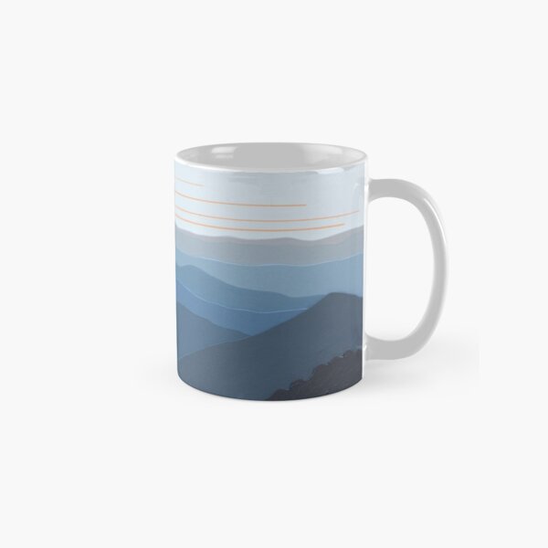 "Glassmine Falls Parkway Overlook" #85 Classic Mug