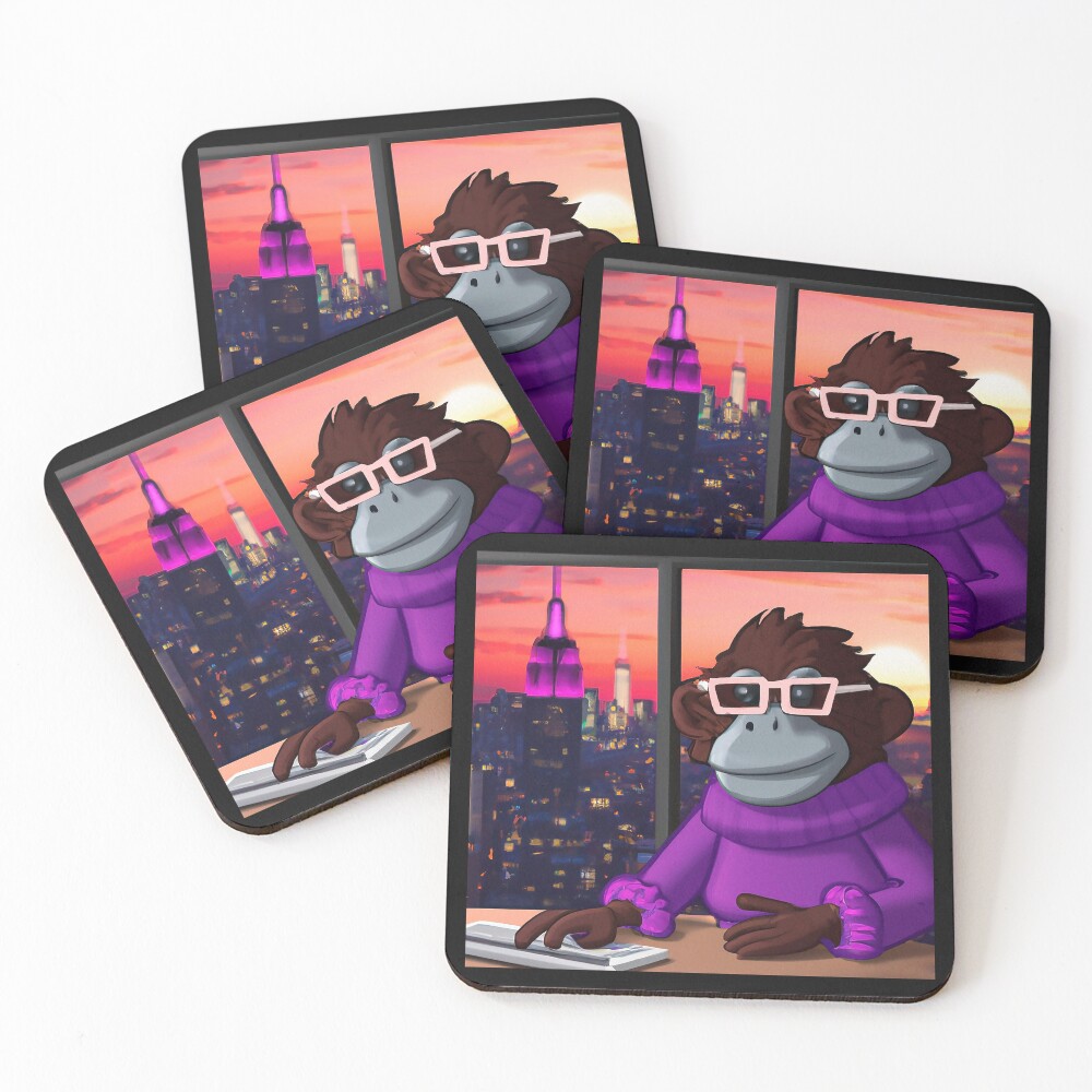 Item preview, Coasters (Set of 4) designed and sold by JLCableStudio.