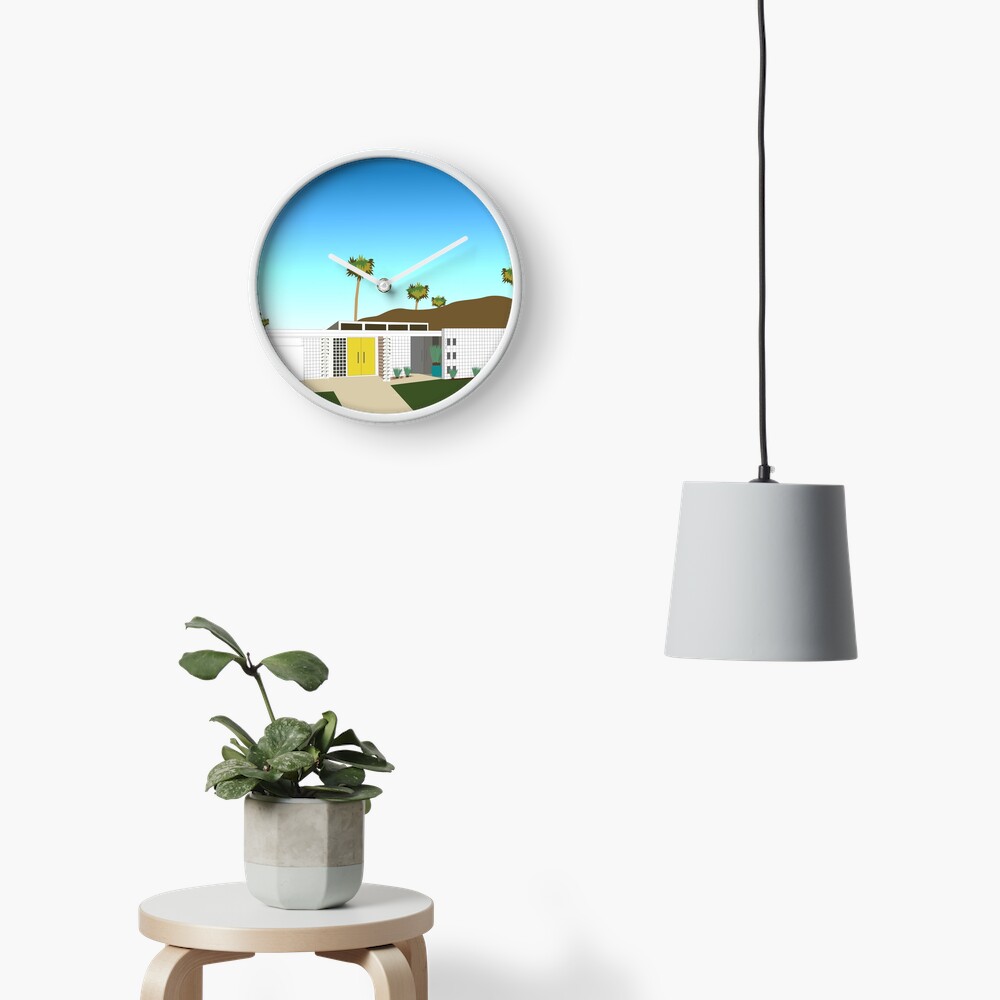 Mid Century Modern House Clock
